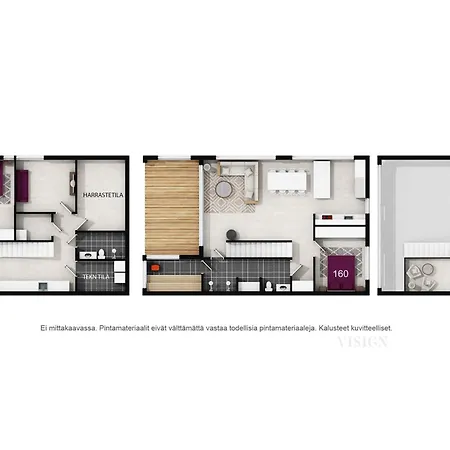 Lomavuokra Utsunaarre Utsuvaara شقة ليفي