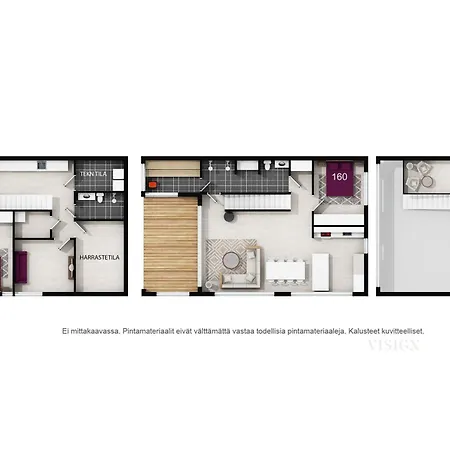 شقة Lomavuokra Utsunaarre Utsuvaara